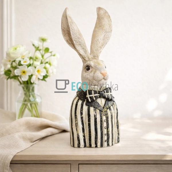 Декоративна статуетка Кролик-бюст 15х11.5х40.5см (419-31 ... Декоративна статуетка Кролик-бюст 15х11.5х40.5см (419-31 ...