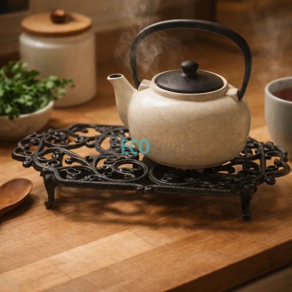 Підставка під гаряче чавунна, 35х17х6см (992-788) Підставка під гаряче чавунна, 35х17х6см (992-788)