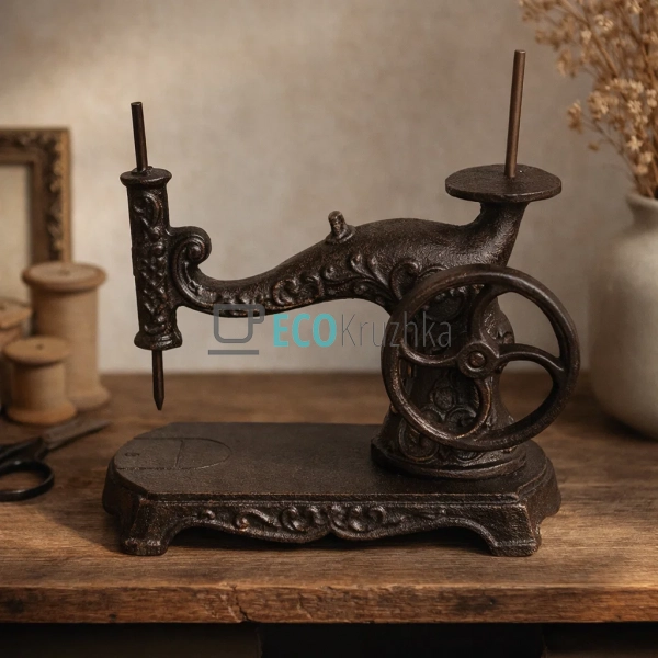 Декоративна чавунна фігура Швейна машинка 22 см (992-805 ... Декоративна чавунна фігура Швейна машинка 22 см (992-805 ...