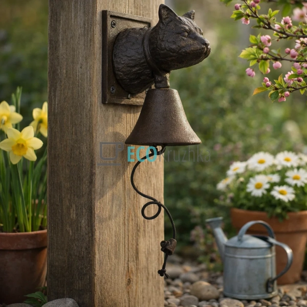 Дзвіночок чавунний 13.5х10.5х16 см (992-782) Дзвіночок чавунний 13.5х10.5х16 см (992-782)