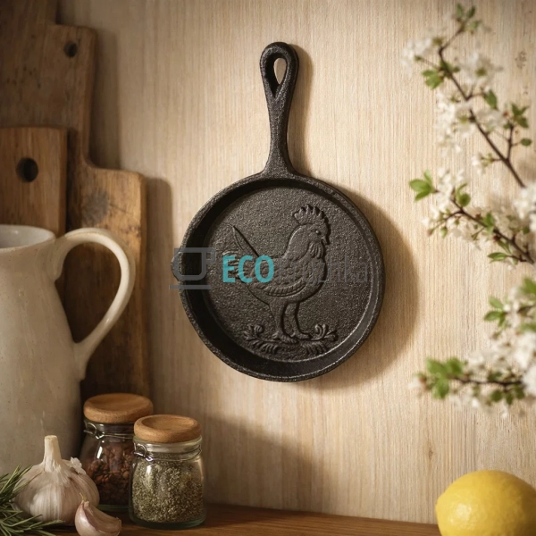 Настінний чавунний декор Сковорода 20×14×1.5 см (992-810 ... Настінний чавунний декор Сковорода 20×14×1.5 см (992-810 ...