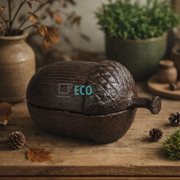 Скринька чавунна Жолудь 13х7х7.5 см (992-799) Скринька чавунна Жолудь 13х7х7.5 см (992-799)