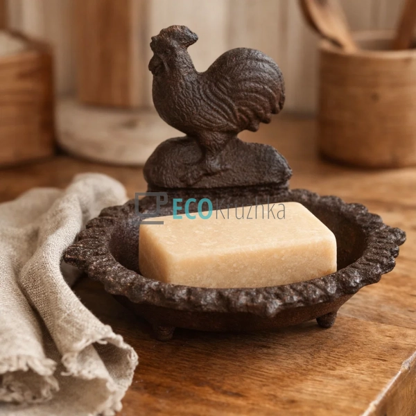 Мильниця Півень чавунна 16х12.5х11.5 см (992-728) Мильниця Півень чавунна 16х12.5х11.5 см (992-728)