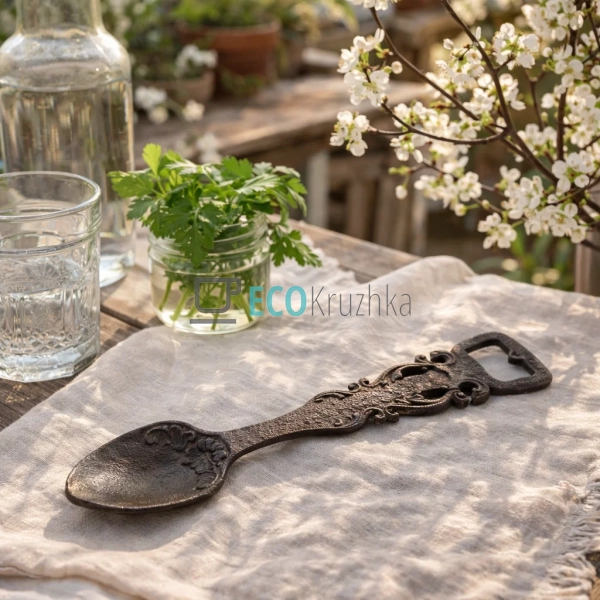 Відкривачка Ложка чавунна 23.5х5х0.5 см (992-792)