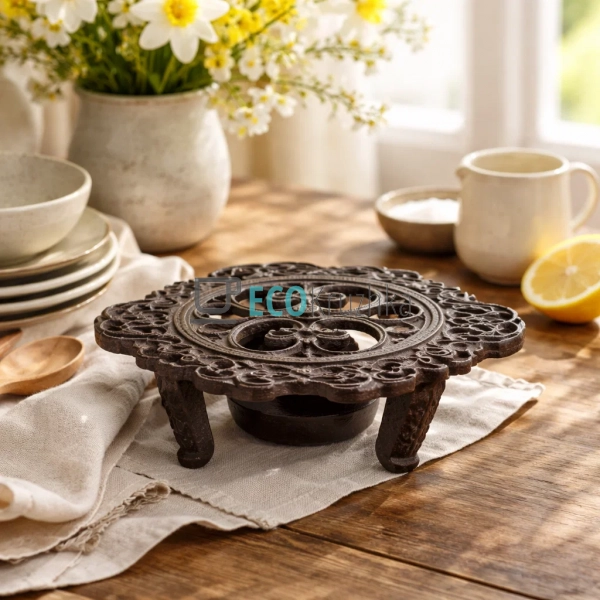 Підставка під гаряче чавунна 15х12.5х5 см (992-789)