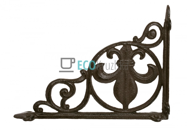 Кронштейн настінний чавунний 23.5х3х17.5 см (992-749)