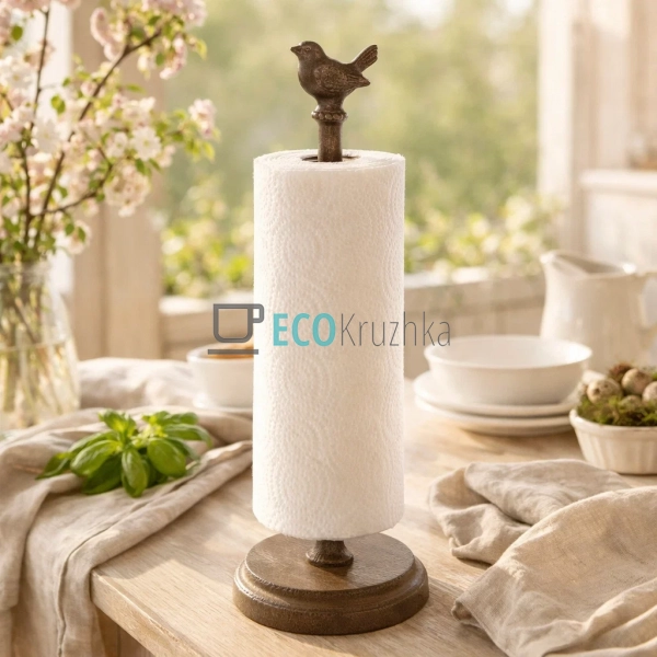 Тримач для паперових рушників чавунний 12х34 см (992-743 ...