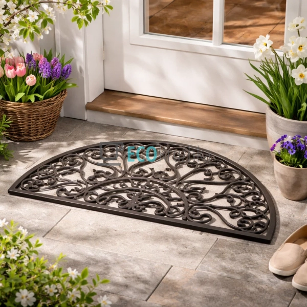 Килимок переддверний чавунний 61х32х1.6 см (992-732)