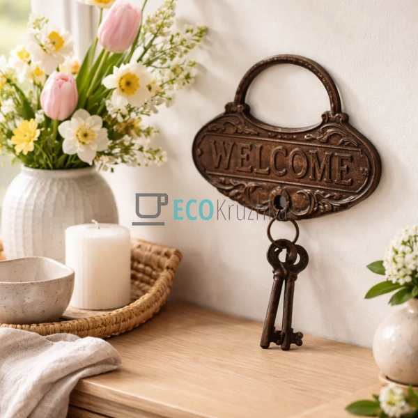 Декор Ключі чавунний 24.5х3х14.5 см (992-722)