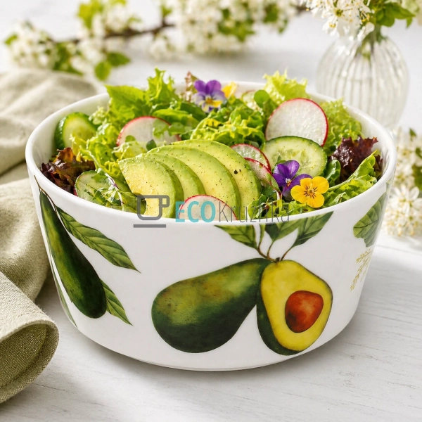 Піала порцелянова Avocado Garden 750 мл (K320)