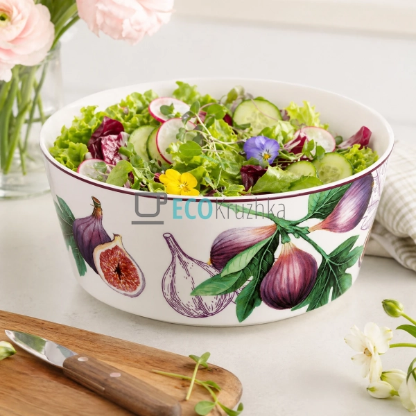 Салатник порцеляновий Fig Velvet 20 см (K329)