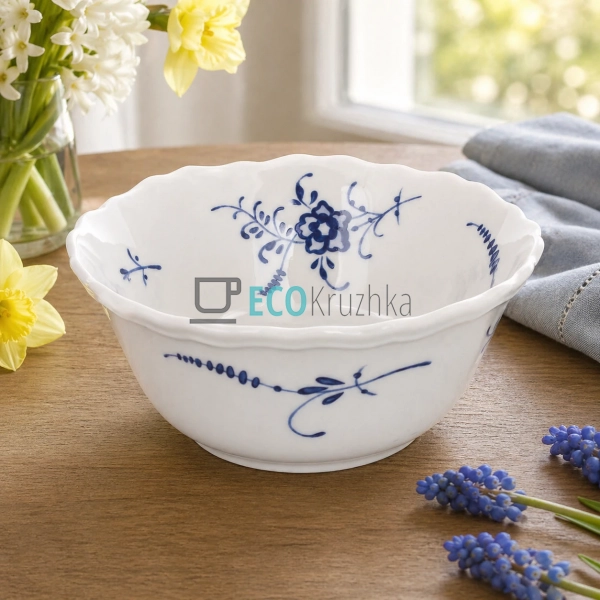 Піала порцелянова Azure Blossom 400 мл (K278)