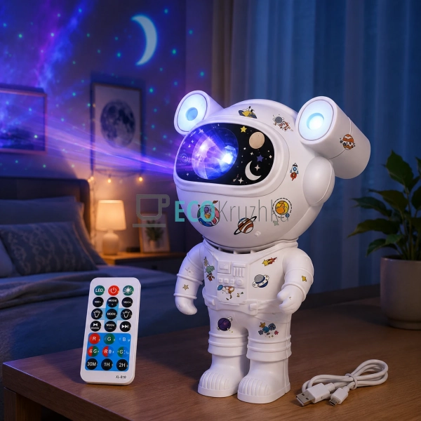 Зірковий 3D-проєктор XL-731 Astronaut нічник космонавт п ... Зірковий 3D-проєктор XL-731 Astronaut нічник космонавт п ...