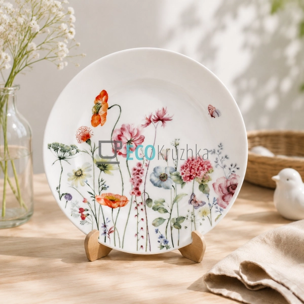 Порцелянова десертна тарілка Bonadi Flower Garden D19 см ... Порцелянова десертна тарілка Bonadi Flower Garden D19 см ...