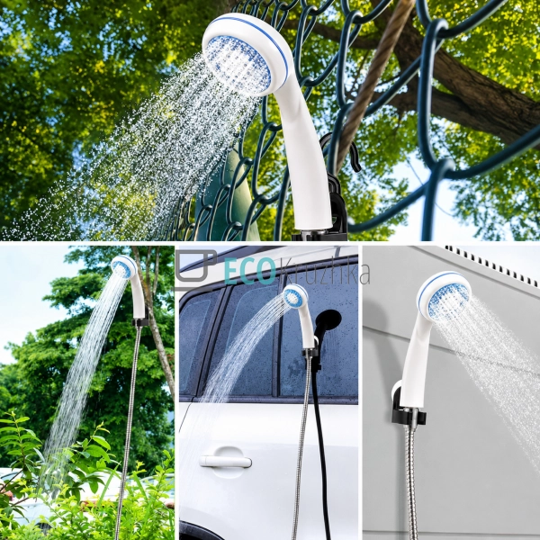 Душ портативний Portable Outdoor Shower з акумулятором т ... Душ портативний Portable Outdoor Shower з акумулятором т ...