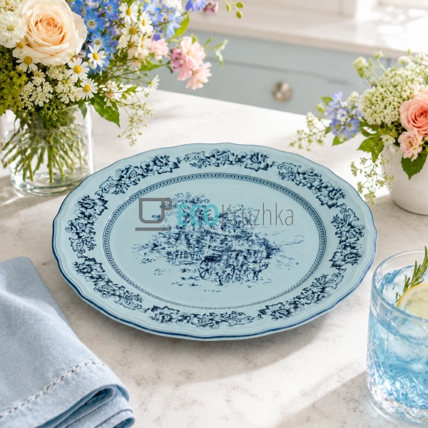 Тарілка порцелянова обідня Heritage Toile Collection 27x ... Тарілка порцелянова обідня Heritage Toile Collection 27x ...