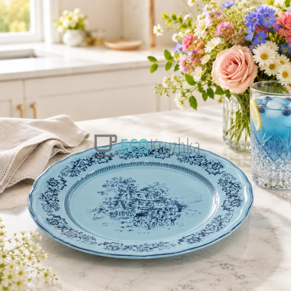 Тарілка порцелянова Heritage Toile Collection 22x2.5 см, ... Тарілка порцелянова Heritage Toile Collection 22x2.5 см, ...