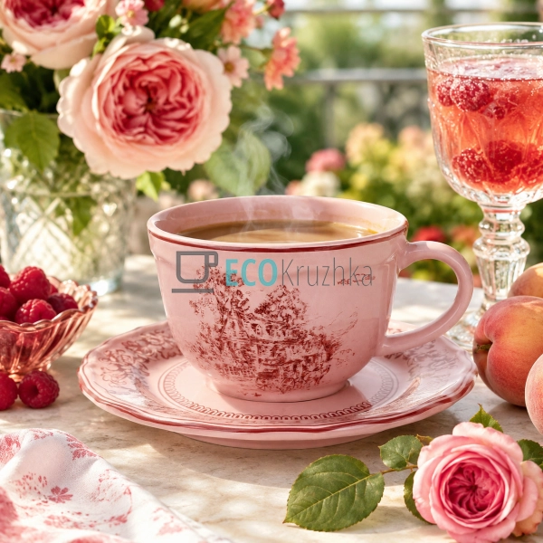 Чашка з блюдцем порцелянові Heritage Toile Collection 25 ... Чашка з блюдцем порцелянові Heritage Toile Collection 25 ...