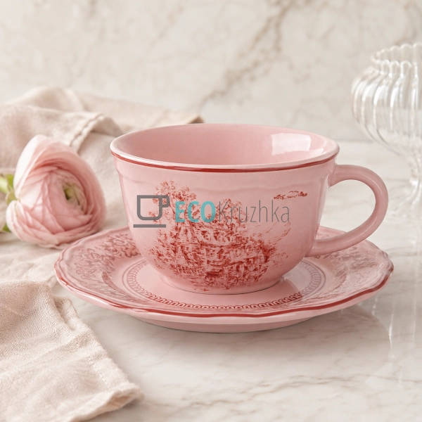 Чашка з блюдцем порцелянові Heritage Toile Collection 25 ... Чашка з блюдцем порцелянові Heritage Toile Collection 25 ...