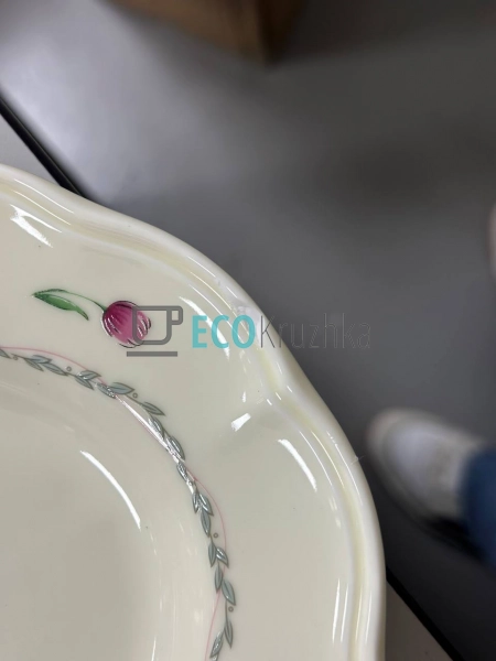 УЦІНКА Блюдо порцелянове 33см овальне Vintage Tulip УЦІНКА Блюдо порцелянове 33см овальне Vintage Tulip