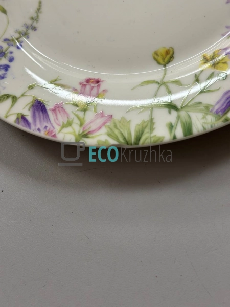 УЦІНКА  Тарілка порцелянова десертна D19см Floral