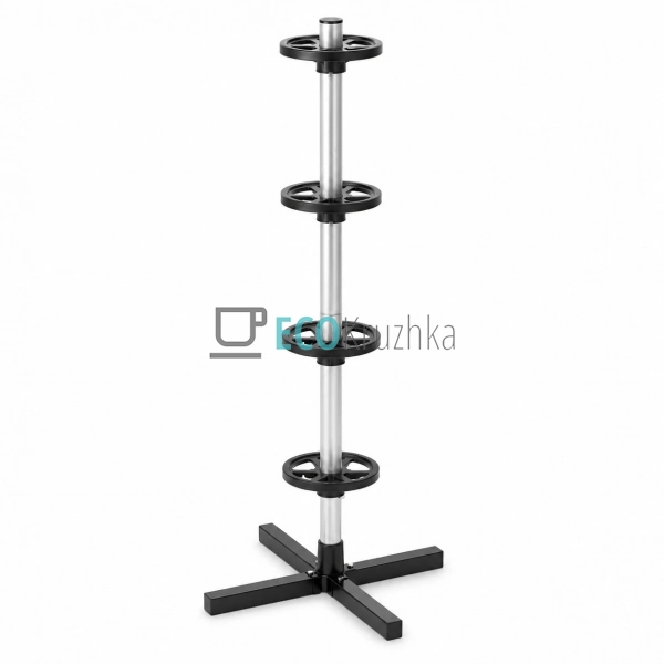 Стійка Garden Line для зберігання 4 шин і коліс до 100 к ... Стійка Garden Line для зберігання 4 шин і коліс до 100 к ...