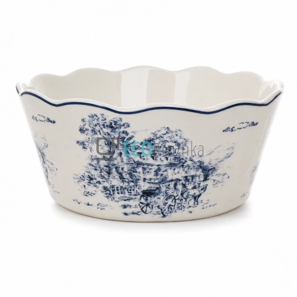 Порцеляновий салатник Heritage Toile Collection Blue 900 ... Порцеляновий салатник Heritage Toile Collection Blue 900 ...