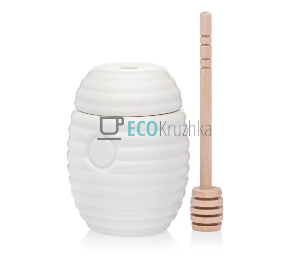 Банка для меду "Медовниця" із ложкою 250 мл PJ00911