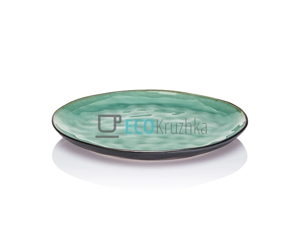 Тарілка 21 см Зелена лагуна JM1004 Тарілка 21 см Зелена лагуна JM1004