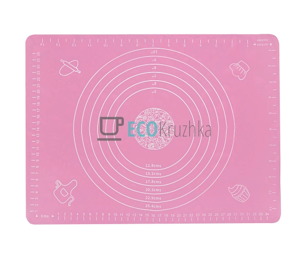 Силіконовий килимок для розкочування тіста 45х64 см Роже ...