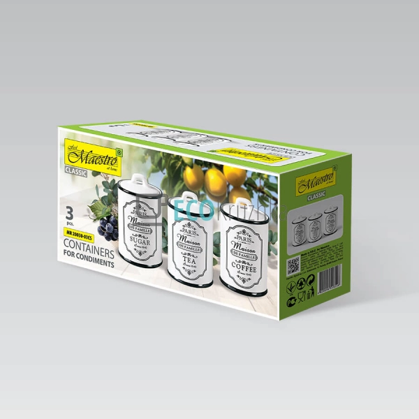 Набір для спецій з 3 предметів 750 мл Maesto MR-20030-03 ... Набір для спецій з 3 предметів 750 мл Maesto MR-20030-03 ...