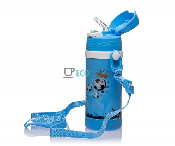 Дитячий термос-поїлка з трубочкою А-Плюс 320 мл Блакитни ... Дитячий термос-поїлка з трубочкою А-Плюс 320 мл Блакитни ...