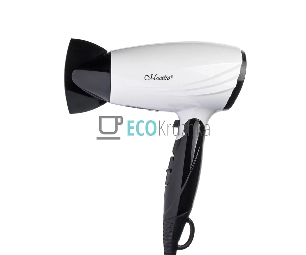 Дорожній фен Maestro MR-208-WHITE Дорожній фен Maestro MR-208-WHITE