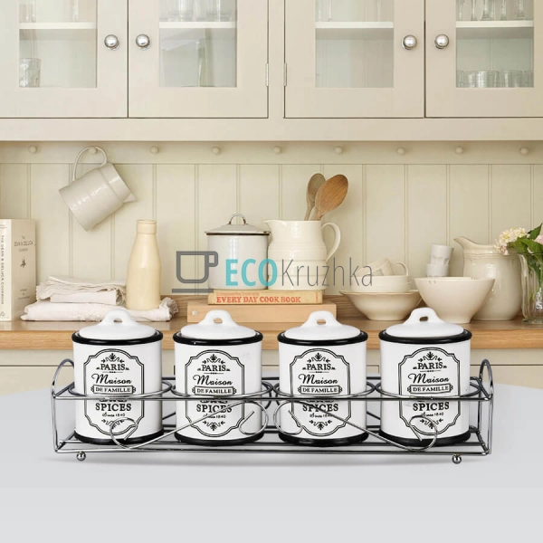 Набір для спецій 5-ти предмений Maestro MR-20030-04СS