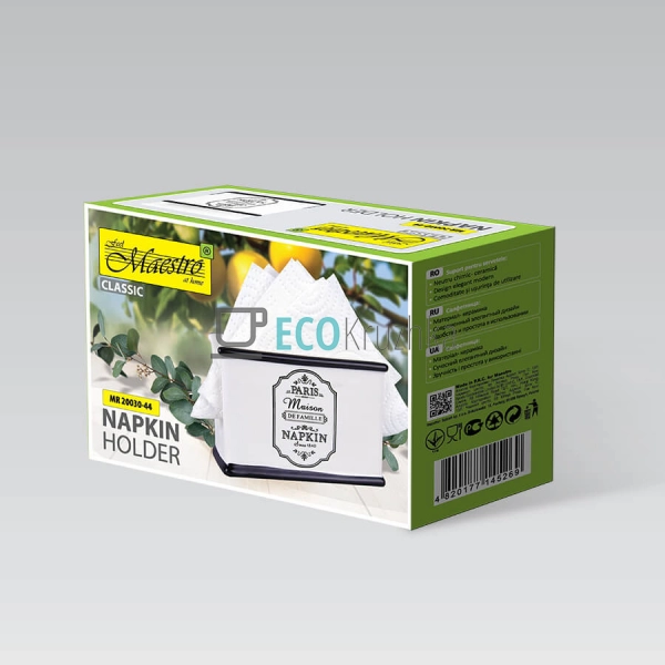 Серветниця 12 х 9 х 4,5 см MR-20030-44 Серветниця 12 х 9 х 4,5 см MR-20030-44