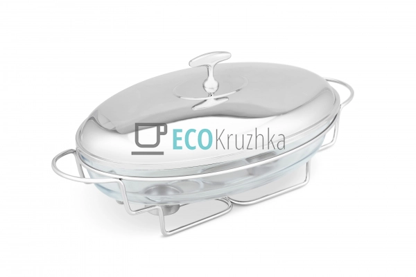 Марміт скляний 3.2л зі нержавіючою кришкою та металевою ... Марміт скляний 3.2л зі нержавіючою кришкою та металевою ...