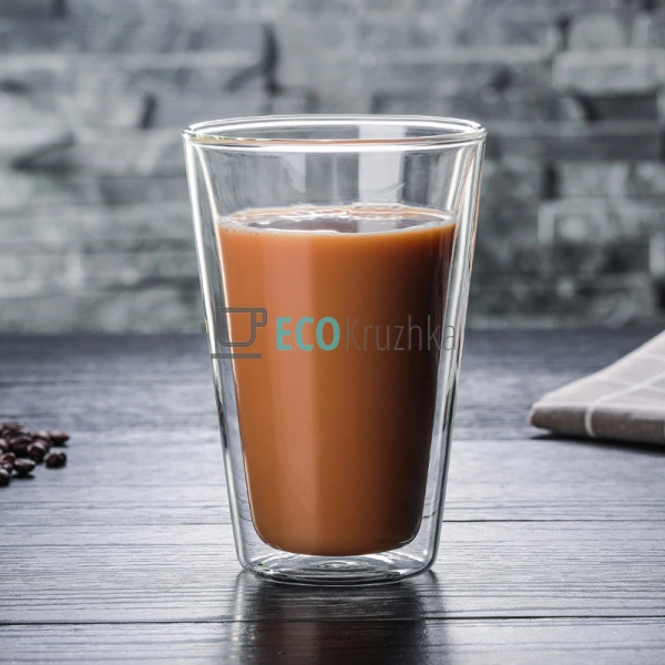 Набір чашок 2 шт, з подвійними стінками для еспресо, 36 ... Набір чашок 2 шт, з подвійними стінками для еспресо, 36 ...