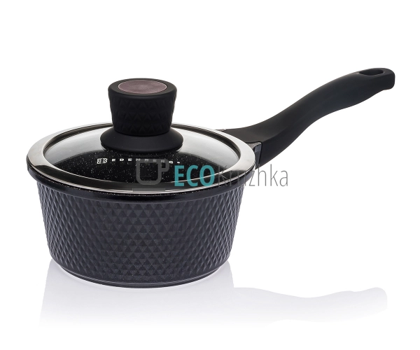 Ківш з кришкою, литий алюміній 1,5 л Edenberg EB-16991 Ківш з кришкою, литий алюміній 1,5 л Edenberg EB-16991