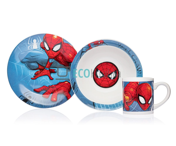 Набір порцелянового посуду для дітей 3 предмета Людина п ... Набір порцелянового посуду для дітей 3 предмета Людина п ...