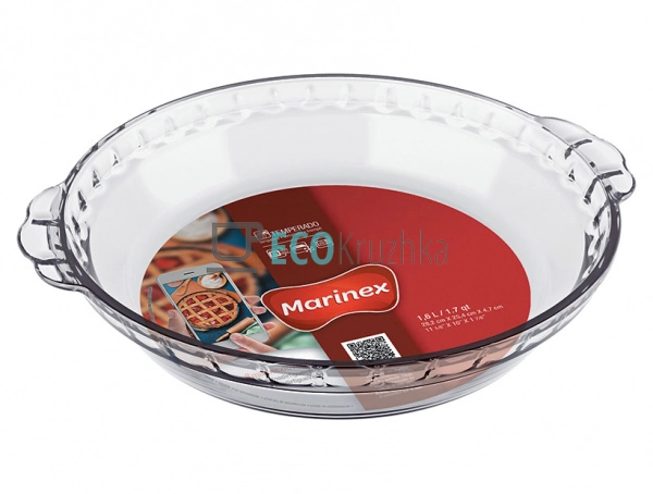 Деко кругле з хвилями жароміцне скло 1.6 л Marinex EK622 ... Деко кругле з хвилями жароміцне скло 1.6 л Marinex EK622 ...