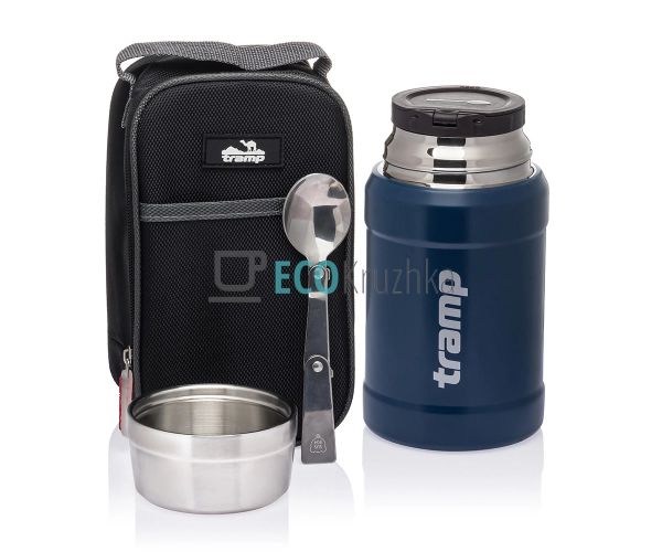 Термос Tramp харчової 800 мл з нержавіючої сталі ложкою ... Термос Tramp харчової 800 мл з нержавіючої сталі ложкою ...