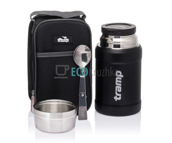 Термос Tramp харчової 800 мл з нержавіючої сталі ложкою ... Термос Tramp харчової 800 мл з нержавіючої сталі ложкою ...