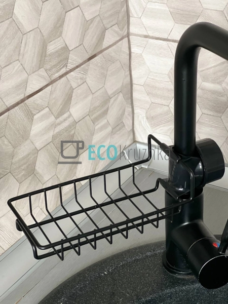 Тримач універсальний на кран для мила,губки,ганчірки 16. ...