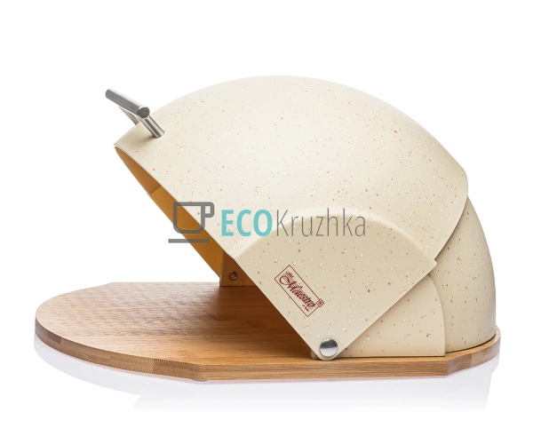 Хлібниця Maestro з деревяною основою та відкидной кришко ... Хлібниця Maestro з деревяною основою та відкидной кришко ...