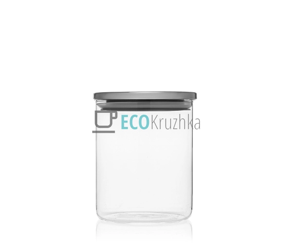 Ємність для сипких продуктів 8.5х10.7 см із нержавіючою  ...