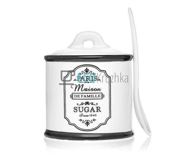 Цукорниця з ложкою 300 мл Maestro MR-20030-09 Цукорниця з ложкою 300 мл Maestro MR-20030-09