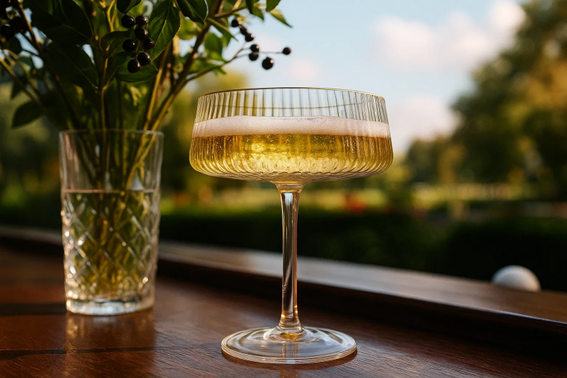 Розкішні келихи для шампанського з золотим обідком вже в наявності! Ідеальні для святкових моментів! Розкішні келихи для шампанського з золотим обідком вже в наявності! Ідеальні для святкових моментів!